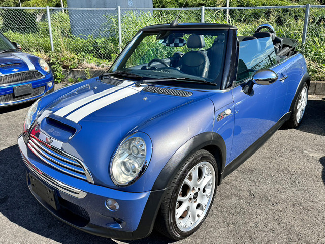 中古車 BMW MINI ミニコンバーチブル クーパーS 車検整備付 修復歴無し