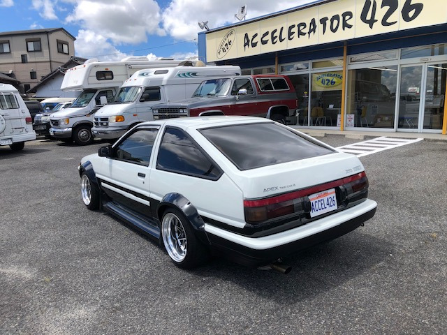 中古車 トヨタ スプリンタートレノ 1.6 GT アペックス 3No・車高調・藤