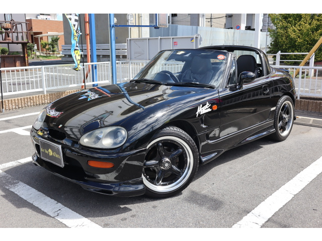 中古車 スズキ カプチーノ 5MTターボ ハードトップ 外品エアロ の中古