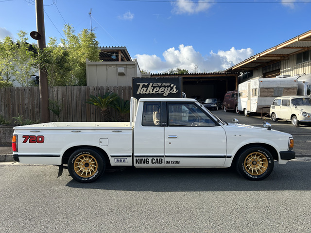 中古車 日産 ダットサンピックアップ 720 キングキャブ の中古車詳細 (49,470km, ホワイト, 静岡県, 242万円) |  中古車情報・中古車検索なら【車選びドットコム（車選び.com）】