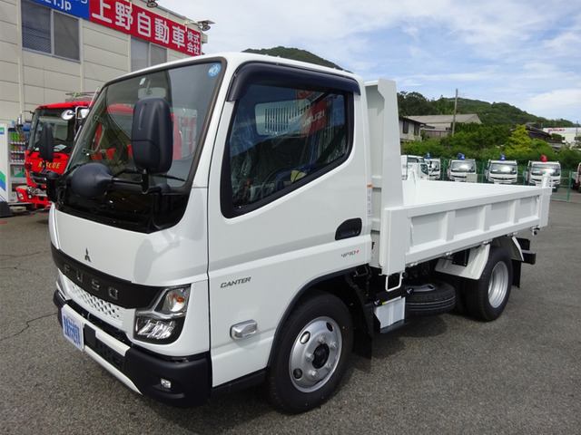 中古車 三菱ふそう キャンター ダンプ 強化3方開 新明和 3t積み 4