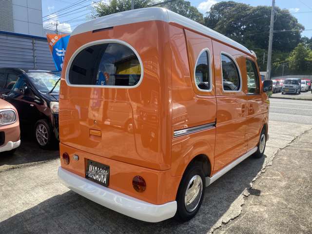 中古車 スズキ エブリイ PC ハイルーフ シェビー仕様 ワーゲンバス仕様