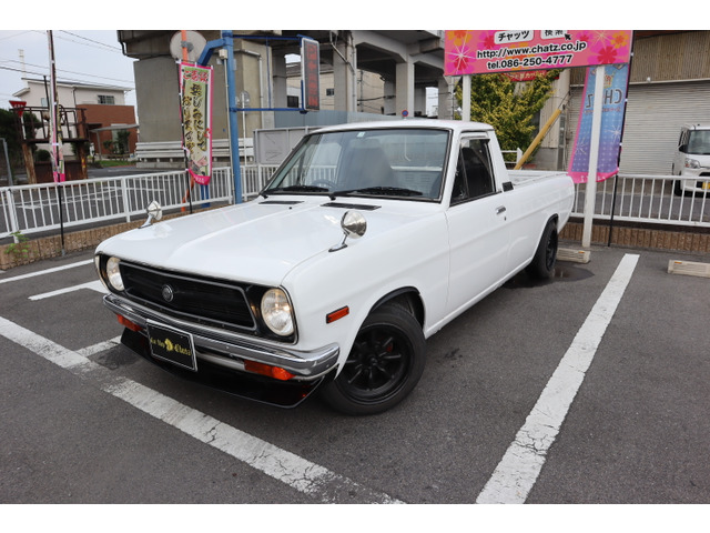 中古車 日産 サニートラック 1.2 ロング デラックス 4MT 白全塗装 外品