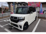 N-BOXカスタム G ターボ SSパッケージ 2トーンカラースタイル 外16AW ローダウン HID