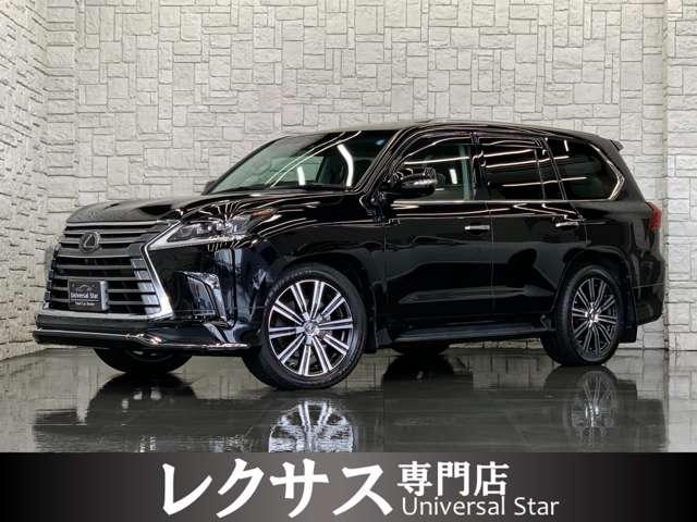 中古車 レクサス LX 570 4WD LEXUSセーフティ/モデリスタエアロ の中古