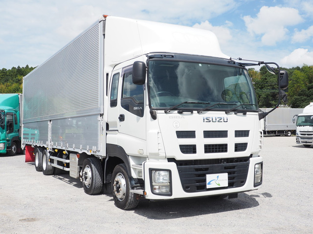 中古車 いすゞ ギガ ウィング 7速M/T 積載13.8t 4軸低床 の中古車詳細