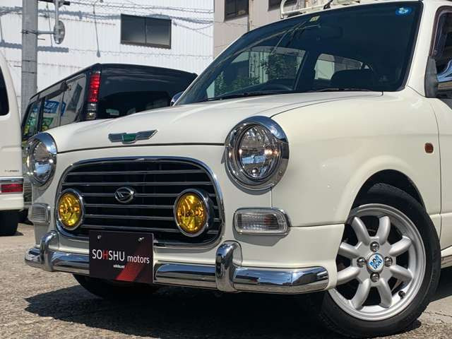 中古車 ダイハツ ミラジーノ ミニライトスペシャル 純正ルーフキャリア 