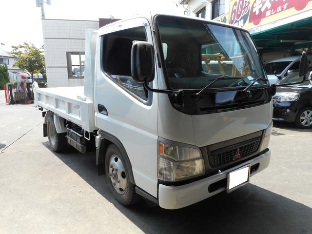 三菱ふそう キャンター 2tダンプ 全塗装済み エアコン の中古車詳細