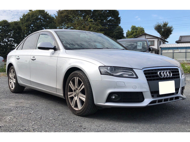 中古車 アウディ A4 1.8 TFSI の中古車詳細 (56,738km, シルバー, 群馬