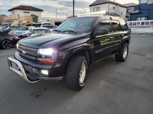 シボレー トレイルブレイザー LTZ 4WD 本革シート サンルーフ の中古車