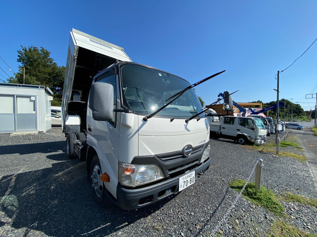 中古車 日野 デュトロ フルフラットローフカダンプ 3トン の中古車詳細