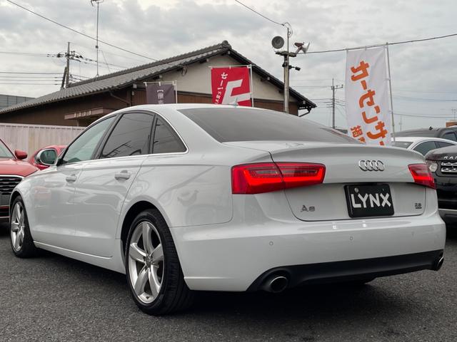 中古車 アウディ A6 2.8 FSI クワトロ 4WD 黒革 ナビ バックカメラ ETC