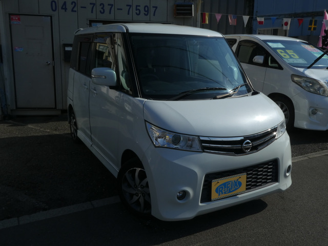 中古車 日産 ルークス ハイウェイスター ターボ ETC バックカメラ