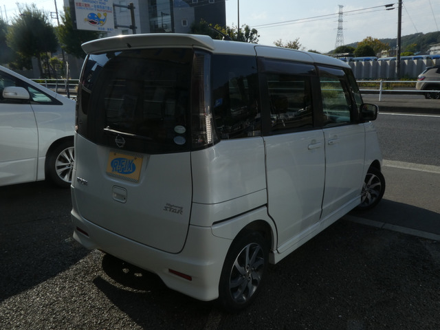 中古車 日産 ルークス ハイウェイスター ターボ ETC バックカメラ