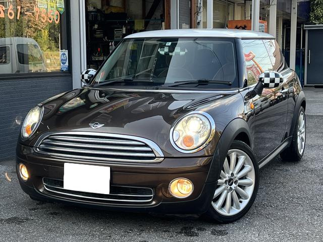 中古車 BMW MINI ミニ 50 メイフェア クーパー 革シート 純正17インチ