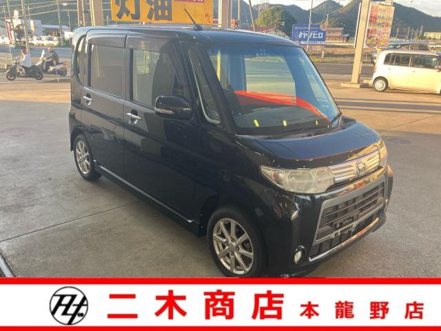 中古車 ダイハツ タントカスタム X 法定点検/社外ナビ/左電動スライド