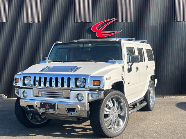 中古車 ハマー H2 タイプG 4WD 現状販売 の中古車詳細 (83,000km, 白