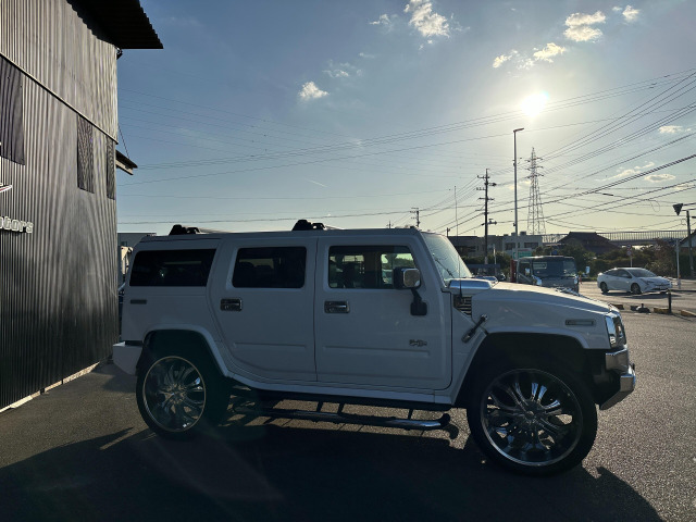 中古車 ハマー H2 タイプG 4WD 現状販売 の中古車詳細 (83,000km, 白