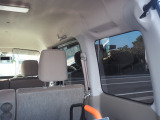車椅子乗車スペースからの眺め