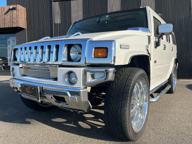 中古車 ハマー H2 タイプG 4WD 現状販売 の中古車詳細 (83,000km, 白