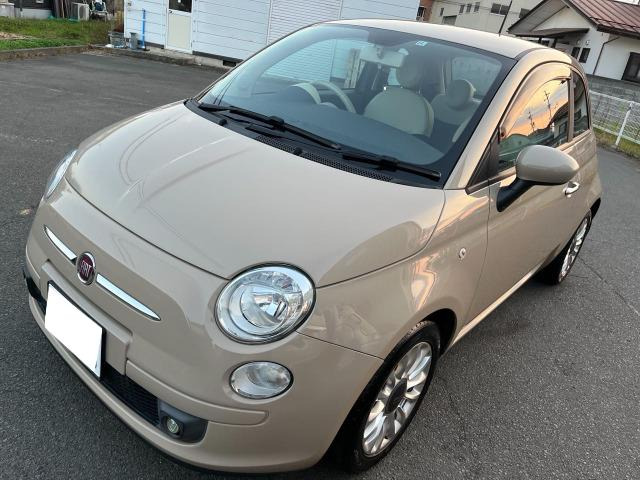 中古車 フィアット 500 ターボ 新品スタッドレスタイヤ付 の中古車詳細 (58,000km, ベージュ, 長野県, 65万円) |  中古車情報・中古車検索なら【車選びドットコム（車選び.com）】