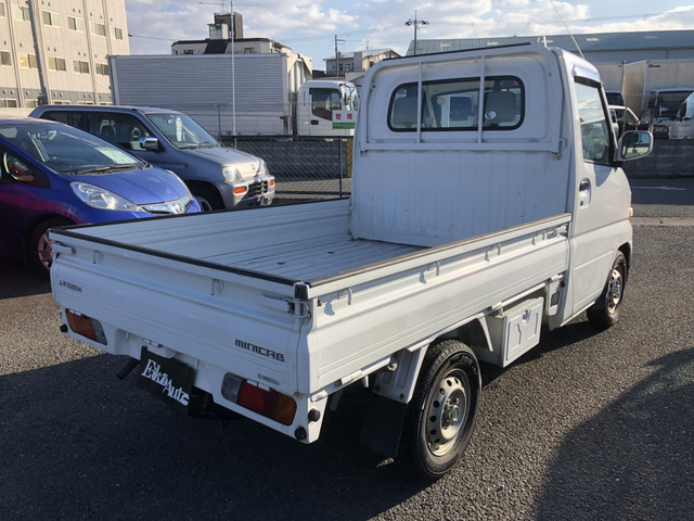 中古車 三菱 ミニキャブトラック VX-SE 4WD パワステエアコン4WD切替 5MT の中古車詳細 (57,934km, ホワイト, 京都府,  26万円) | 中古車情報・中古車検索なら【車選びドットコム（車選び.com）】