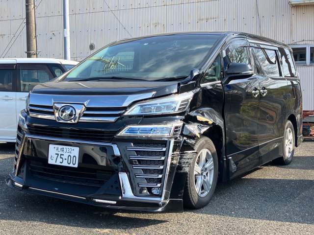 中古車 トヨタ ヴェルファイア 2.5 Z Gエディション 4WD 事故車現状