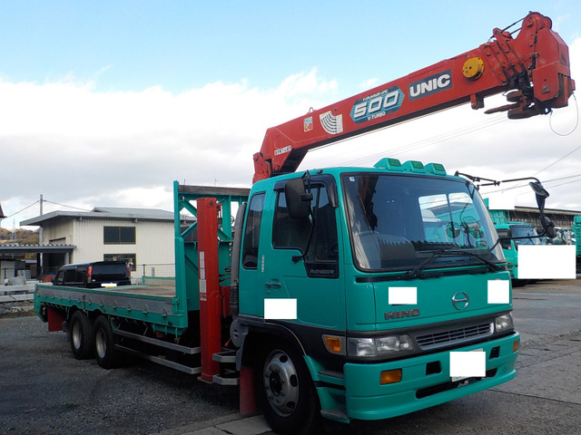 中古車 日野 /その他 日野 岡山発○日野○5段ユニック車○8.5トン の