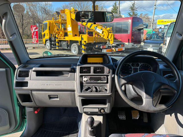 中古車 三菱 パジェロミニ V 4WD 4WD 5速マニュアル 冬タイヤ の中古車詳細 (112,708km, グリーン, 福島県, 25万円) |  中古車情報・中古車検索なら【車選びドットコム（車選び.com）】