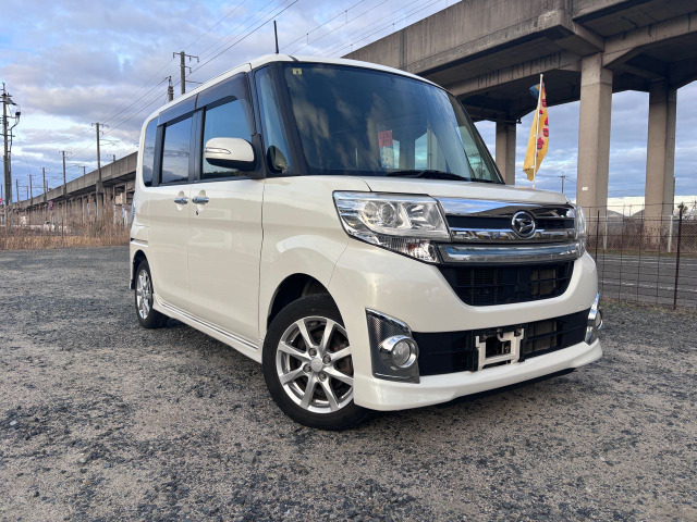 中古車 ダイハツ タントカスタム 各種ローン・自社・リベンジローン対応 の中古車詳細 (112,000km, パールホワイト, 岡山県, 価格応談)  | 中古車情報・中古車検索なら【車選びドットコム（車選び.com）】