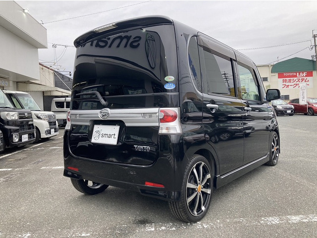 中古車 ダイハツ タントカスタム X ナビ/ローダウン/社外アルミ の中古車詳細 (86,100km, ブラック, 福岡県, 42.7万円) |  中古車情報・中古車検索なら【車選びドットコム（車選び.com）】