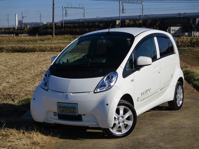 中古車 三菱 i-MiEV G 法人ワンオーナー EV専用SDナビ の中古車詳細