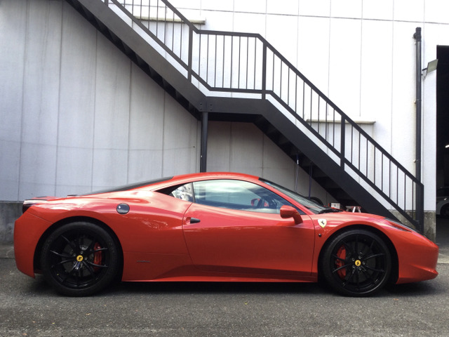 フェラーリ 458イタリア F1 DCT フロントリフティング カーボンステア