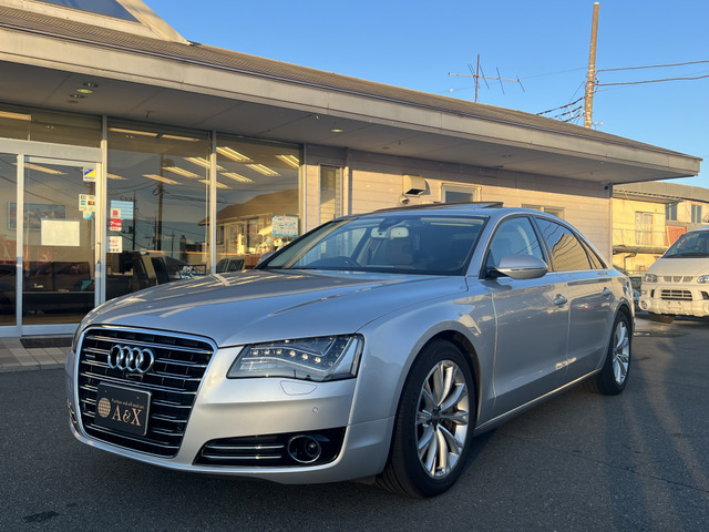 中古車 アウディ A8 L 4.0 TFSI クワトロ 4WD サンルーフ 後席モニター ナビ の中古車詳細 (69