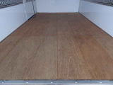 荷台内寸:320×175×190 R1年製 箱厚み5.5cm 左サイドスライドドア ラッシングレール2段(53cm/125cm) 水抜き穴F1対 荷室LED2個