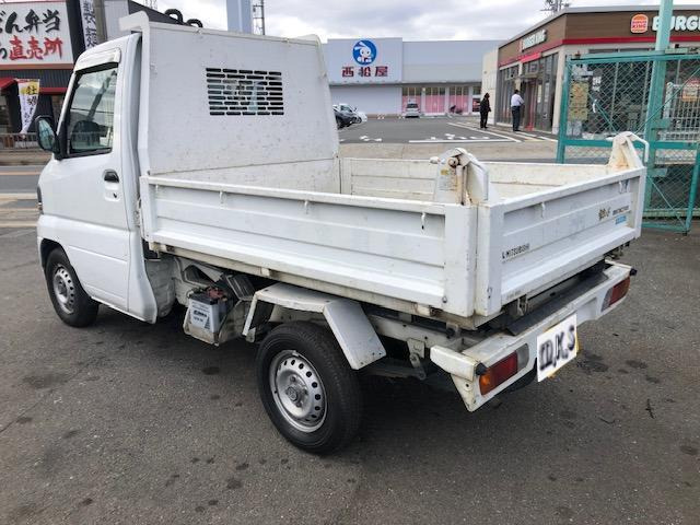 中古車 三菱 ミニキャブトラック 4WD ダンプ の中古車詳細 (102,000km, ホワイト, 奈良県, 38.5万円) | 中古車情報・中古車 検索なら【車選びドットコム（車選び.com）】