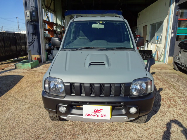 スズキ ジムニー XC 4WD イーグルグレー オールペン 5MT の中古
