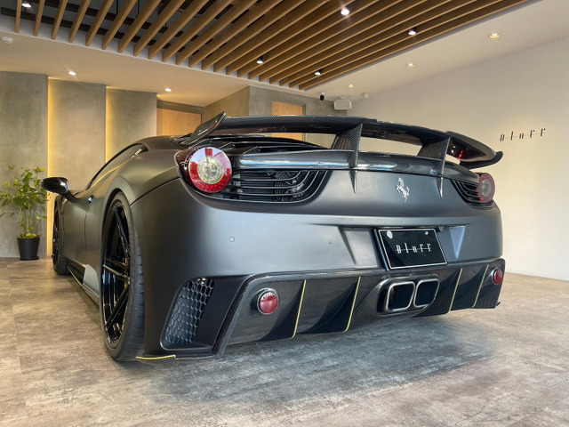 中古車 フェラーリ 458イタリア F1 DCT の中古車詳細 (39,000km, ブラック, 東京都, 2,598万円) | 中古車情報・中古車 検索なら【車選びドットコム（車選び.com）】