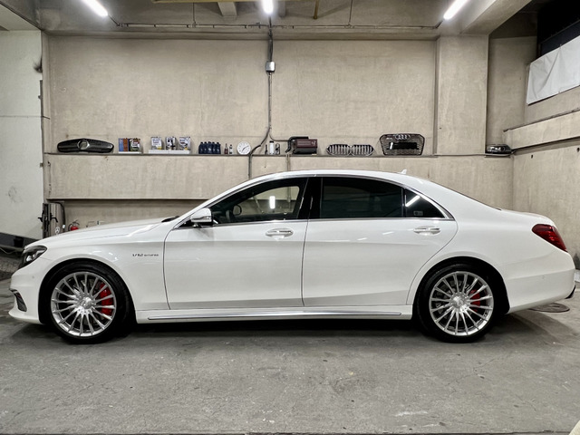 中古車 メルセデス・ベンツ Sクラス AMG S63 ロング 4マチック 4WD 純正65仕様 2オーナー パノラマSR の中古車詳細  (18,000km, ダイヤモンドホワイト, 東京都, 760万円) | 中古車情報・中古車検索なら【車選びドットコム（車選び.com）】