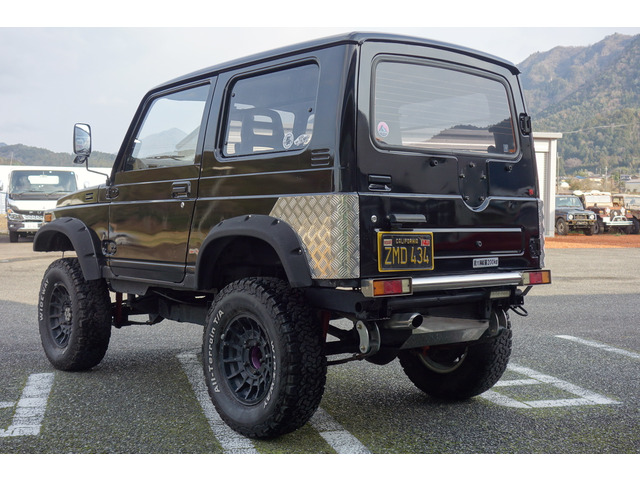 中古車 スズキ ジムニー バン HC 4WD リフトアップキット/ボディリフト/AT の中古車詳細 (165,855km, ブラック, 兵庫県,  59万円) | 中古車情報・中古車検索なら【車選びドットコム（車選び.com）】