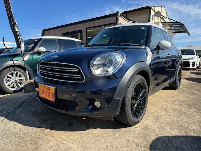 中古車 BMW MINI ミニクロスオーバー クーパー D クリーンディーゼル オートライト ETC の中古車詳細 (86,345km, ダークブルーⅡ,  福岡県, 87万円) | 中古車情報・中古車検索なら【車選びドットコム（車選び.com）】