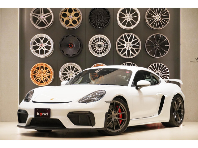 中古車 ポルシェ 718ケイマン GT4 MT スポクロ スポエグ LED 2ゾーン 