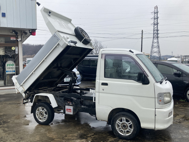 中古車 ダイハツ ハイゼットトラック PTOダンプ の中古車詳細 (125,190km, ホワイト, 栃木県, 49.4万円) |  中古車情報・中古車検索なら【車選びドットコム（車選び.com）】