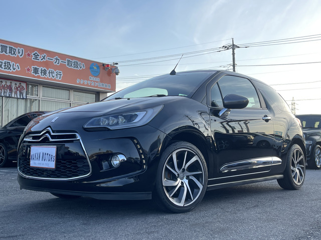 中古車 シトロエン DS3カブリオ スポーツシック 6速MT ETC レザーシート 社外ナビ の中古車詳細 (79,300km, ブラック, 埼玉県,  83.5万円) | 中古車情報・中古車検索なら【車選びドットコム（車選び.com）】