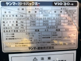 Yanmar ミニショベル Vio30-6/未使用車HM10h