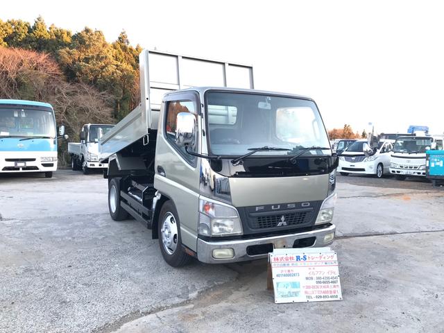 中古車 三菱ふそう キャンター ダンプ オートマチック エアコン の中古車詳細 (168,948km, ゴールド, 茨城県, 175万円) | 中古車 情報・中古車検索なら【車選びドットコム（車選び.com）】