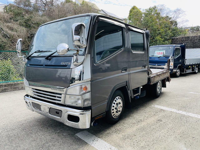 中古車 三菱ふそう キャンターガッツ ダブルキャブ リアヒーター メッキパーツ の中古車詳細 (315,583km, ブラウン, 兵庫県, 77万円)  | 中古車情報・中古車検索なら【車選びドットコム（車選び.com）】