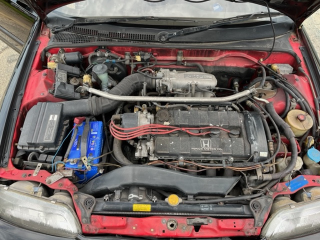 ホンダ CR-X 1.6 Si の中古車詳細 (217,900km, ブラック, 福岡県