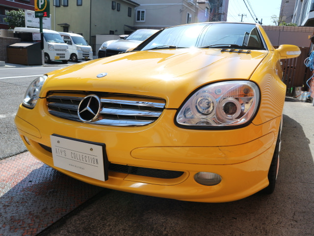 中古車 メルセデス・ベンツ SLKクラス SLK230 コンプレッサー 鮮やかな 