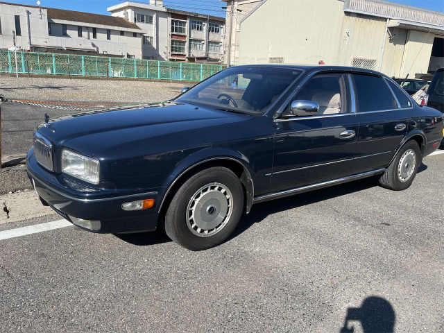 中古車 日産 プレジデント 4.5 JS タイプS 法人ワンオーナー バネサス の中古車詳細 (155,000km, ダークブルー, 岐阜県,  58万円) | 中古車情報・中古車検索なら【車選びドットコム（車選び.com）】